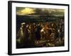 Comédiens ou bouffons arabes (1848)-Eugene Delacroix-Framed Giclee Print