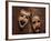 Comedy and Tragedy Masks Lying-Lars Hallstrom-Framed Photographic Print