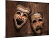 Comedy and Tragedy Masks Lying-Lars Hallstrom-Mounted Photographic Print
