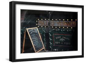 Comedy Cellar Reflection-null-Framed Photo