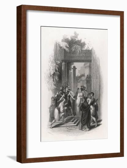 Comedy of Errors-null-Framed Art Print