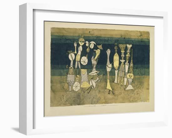 Comedy-Paul Klee-Framed Giclee Print