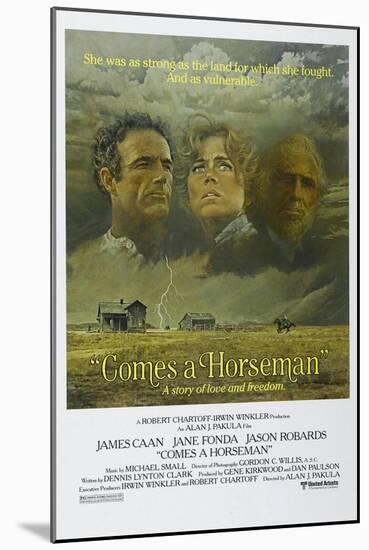 Comes a Horseman, 1978-null-Mounted Giclee Print