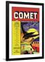 Comet: Bird Spaceship-null-Framed Art Print