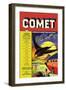 Comet: Bird Spaceship-null-Framed Art Print