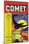 Comet: Bird Spaceship-null-Mounted Art Print