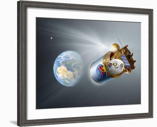 Comet Deflection Mission-null-Framed Photographic Print