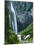 Comet Falls, Mt Rainier National Park, Washington, USA-Charles Gurche-Mounted Photographic Print