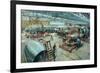 Comet Fuselage Assembly Dehavillland 1949-Terence Cuneo-Framed Giclee Print