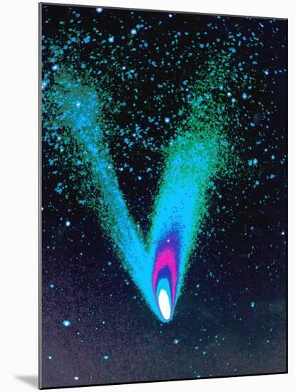 Comet Hale-Bopp-Detlev Van Ravenswaay-Mounted Photographic Print