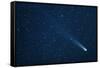 Comet Hyakutake on 13.3.96-John Sanford-Framed Stretched Canvas