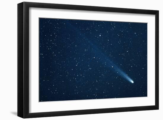 Comet Hyakutake on 13.3.96-John Sanford-Framed Photographic Print