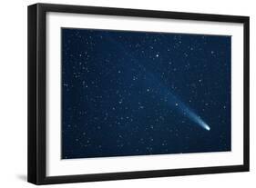 Comet Hyakutake on 13.3.96-John Sanford-Framed Photographic Print