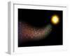 Comet like Sparkles Background.-tuulijumala-Framed Photographic Print