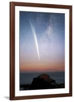 Comet Lovejoy At Dawn-Alex Cherney-Framed Photographic Print