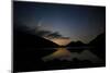 Comet Neowise over Jordan Pond, USA-George Sanker-Mounted Photographic Print
