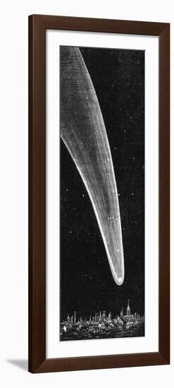 Comet of 1811-null-Framed Art Print