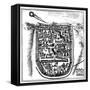 Comet of 66 Ad (Halle) over Jerusalem, 1666-null-Framed Stretched Canvas