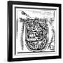 Comet of 66 Ad (Halle) over Jerusalem, 1666-null-Framed Giclee Print