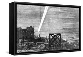 Comet of December 1680 (Kirc), 1681-null-Framed Stretched Canvas