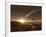 Comet Over Endeavour Crater-Stocktrek Images-Framed Photographic Print