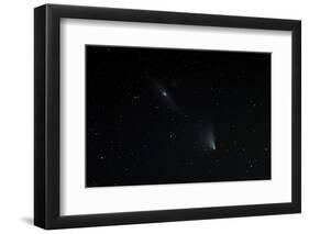 Comet Panstarrs near Andromeda Galaxy-3quarks-Framed Photographic Print