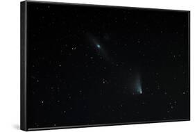 Comet Panstarrs near Andromeda Galaxy-3quarks-Framed Photographic Print