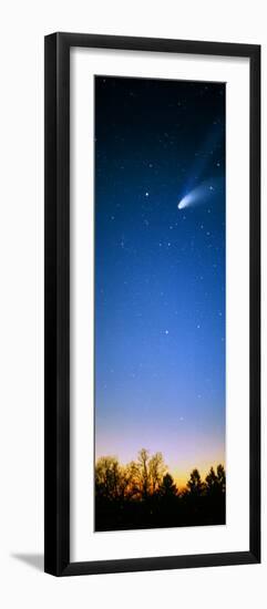 Comet (Photo Illustration)-null-Framed Premium Photographic Print