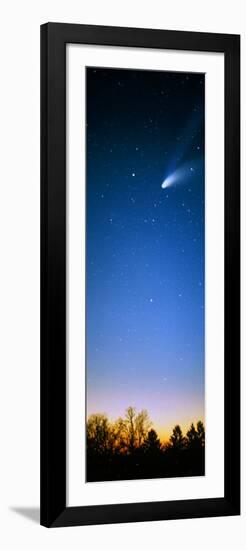 Comet (Photo Illustration)-null-Framed Photographic Print