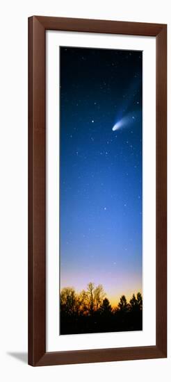 Comet (Photo Illustration)-null-Framed Photographic Print