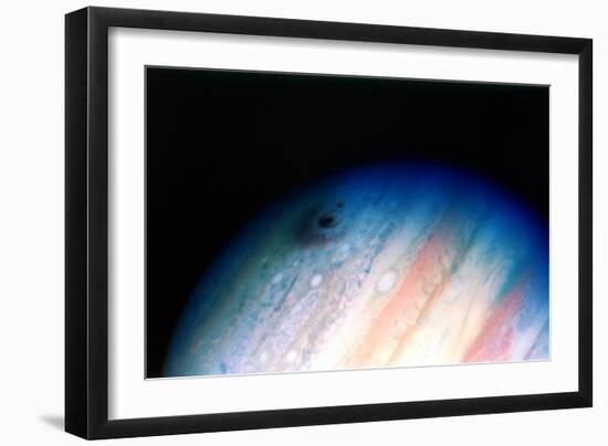 Comet Shoemaker-Levy Colliding with Jupiter, 20 July 1994-null-Framed Giclee Print