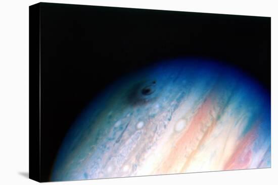 Comet Shoemaker-Levy Colliding with Jupiter, 20 July 1994-null-Stretched Canvas