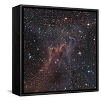 Cometary Globules Cg 30-31-38 in the Constellations Vela and Puppis-null-Framed Stretched Canvas