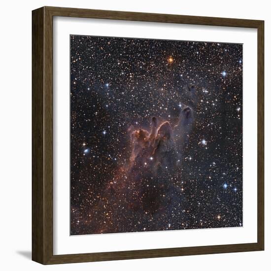 Cometary Globules Cg 30-31-38 in the Constellations Vela and Puppis-null-Framed Photographic Print