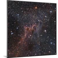 Cometary Globules Cg 30-31-38 in the Constellations Vela and Puppis-null-Mounted Photographic Print