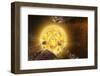 Comets around a Star-null-Framed Photographic Print