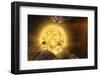 Comets around a Star-null-Framed Photographic Print