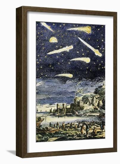 Comets-null-Framed Giclee Print