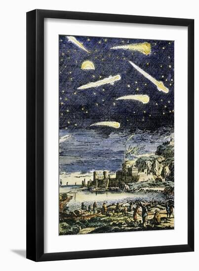 Comets-null-Framed Giclee Print