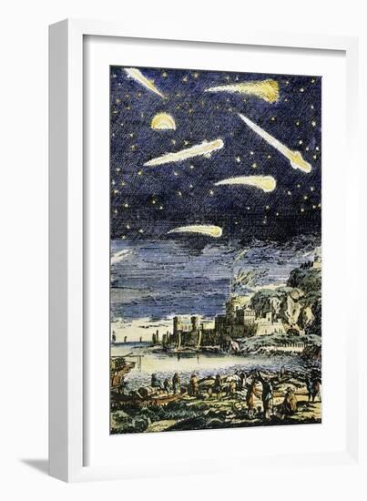 Comets-null-Framed Giclee Print