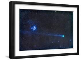 Comey Lovejoy (C-2014 Q2) Nearest the Pleiades Star Cluster-Stocktrek Images-Framed Photographic Print