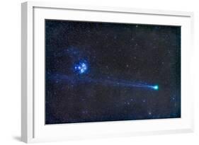 Comey Lovejoy (C-2014 Q2) Nearest the Pleiades Star Cluster-Stocktrek Images-Framed Photographic Print