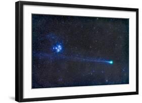 Comey Lovejoy (C-2014 Q2) Nearest the Pleiades Star Cluster-Stocktrek Images-Framed Photographic Print