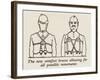 Comfort Braces-William Heath Robinson-Framed Art Print