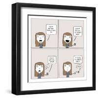 Comfort Food-Reza Farazmand-Framed Art Print