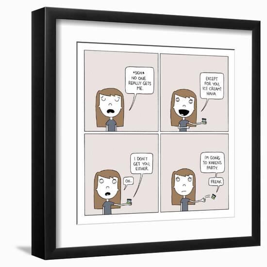 Comfort Food-Reza Farazmand-Framed Art Print