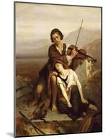 Comfort in Grief, c.1852-Louis Gallait-Mounted Giclee Print