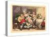 Comfort in the Gout, 1785, Hand-Colored Etching, Rosenwald Collection-Thomas Rowlandson-Stretched Canvas