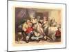 Comfort in the Gout, 1785, Hand-Colored Etching, Rosenwald Collection-Thomas Rowlandson-Mounted Giclee Print