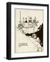 Comfort of Motorists in Climbing Hills-William Heath Robinson-Framed Art Print